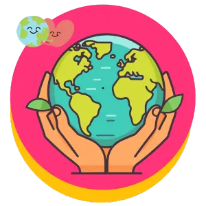 earth day coloring page icon