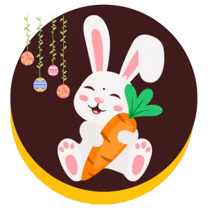 easter day coloring page icon