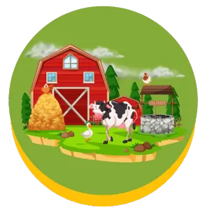 farm coloring page icon