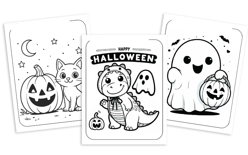 halloween coloring pages