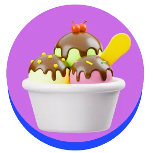 icecream coloring page icon