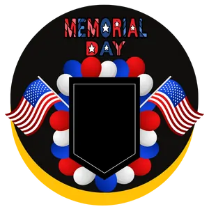 memorial day coloring page icon