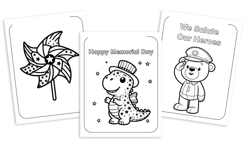 memorial day coloring pages