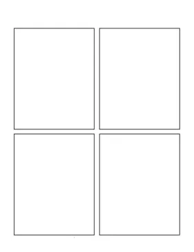 printable blank comic book page