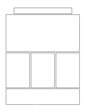 printable manga page with title