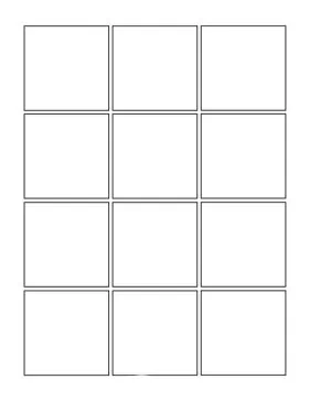 printable twelve comic page