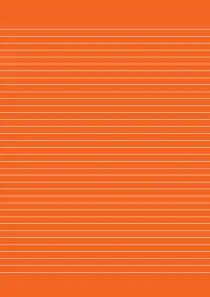 bright orange lined paper white lines a4