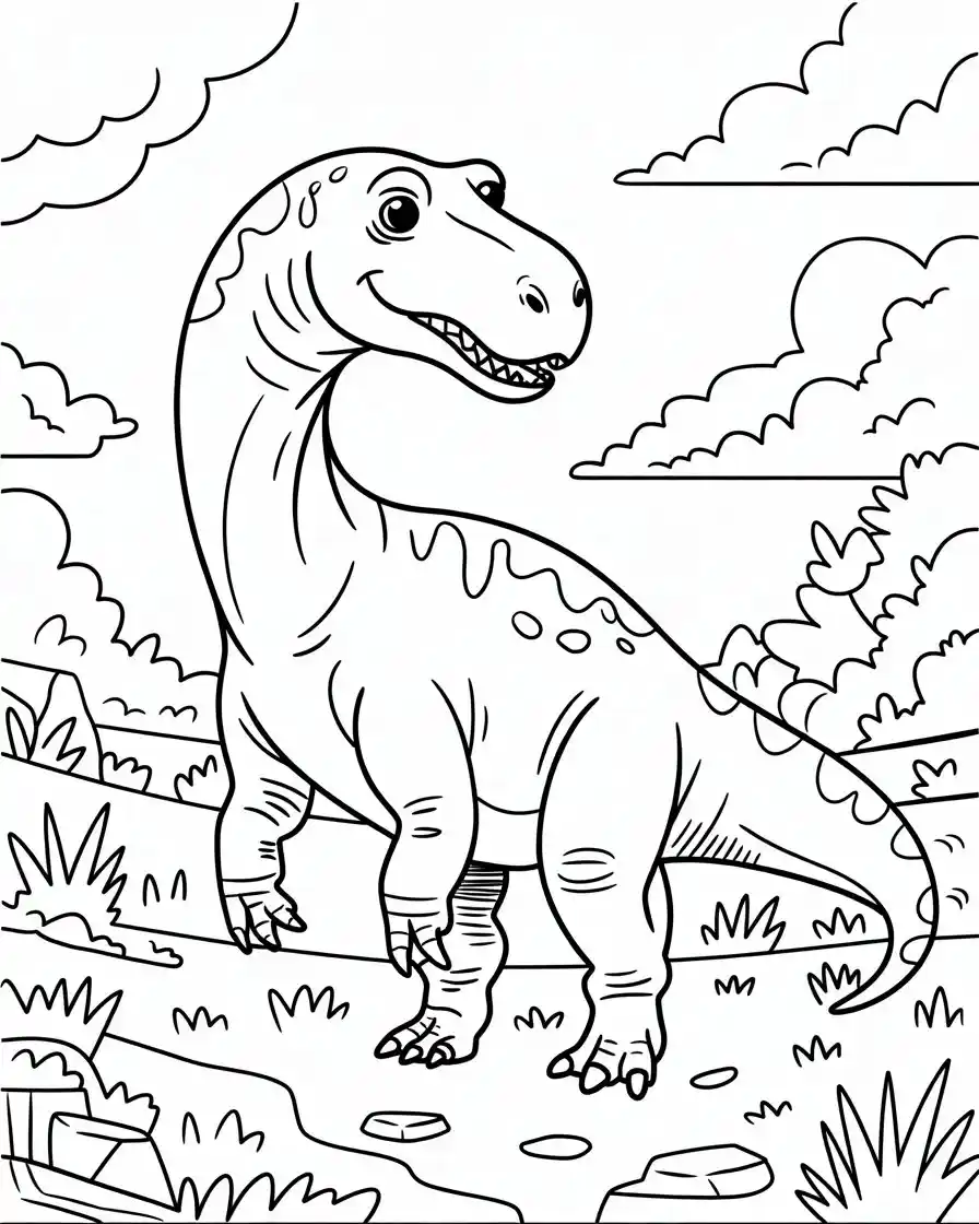 camarasaurus coloring pages