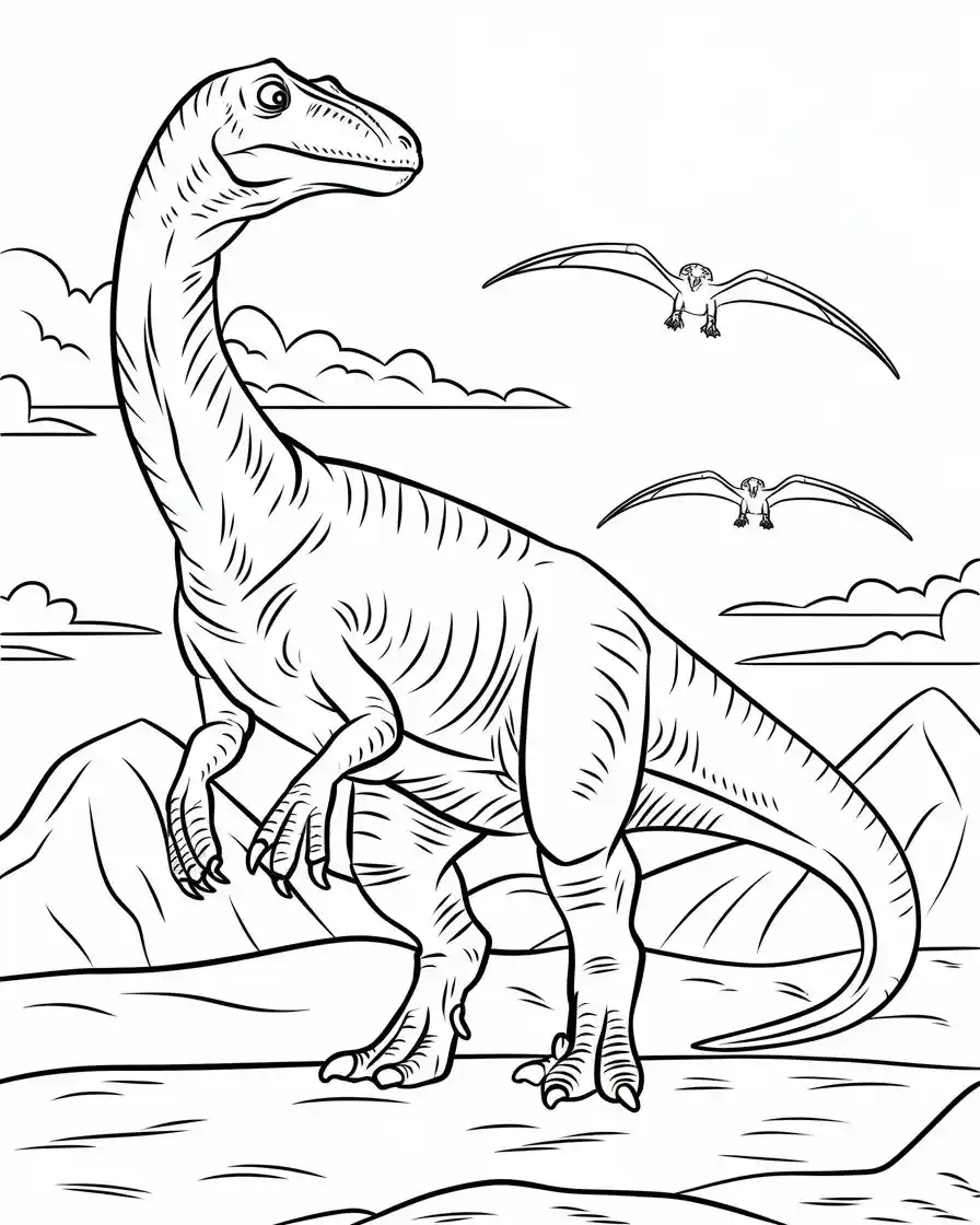 dreadnoughtus coloring pages