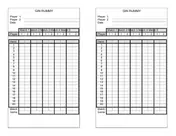 Scoring Sheets 57 gin rummyscore sheet