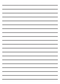 half inch lined low vision paper a4