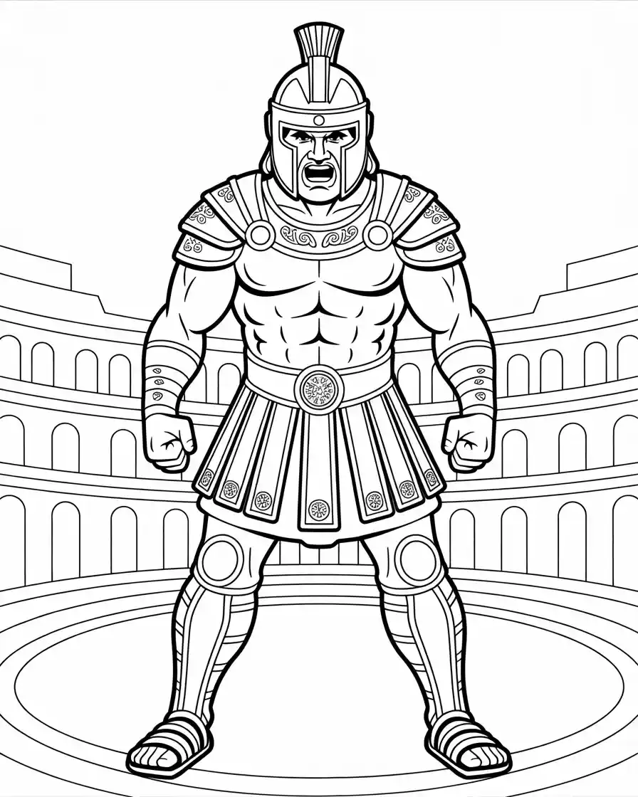 Hulk Coloring Pages 32 hulk in gladiator armor coloring page