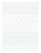 italic practice paper