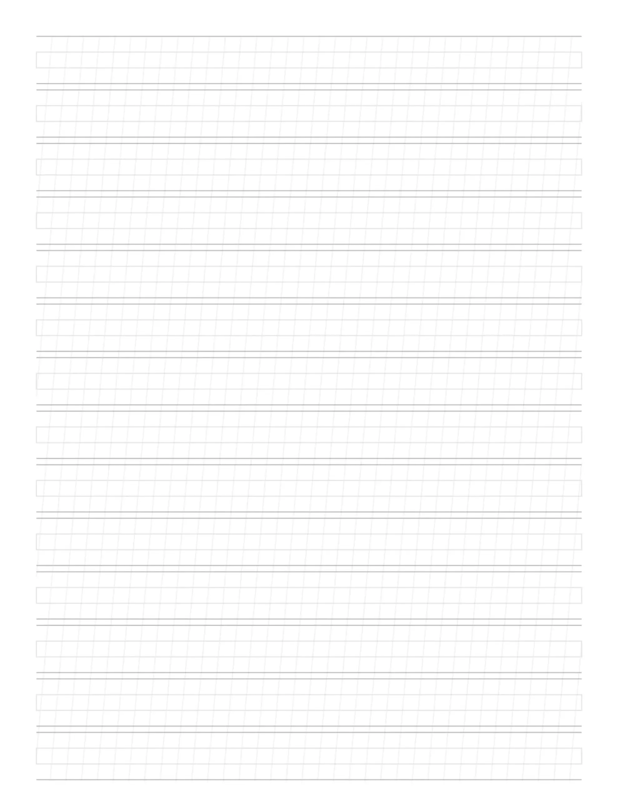 letter size caligraphy paper