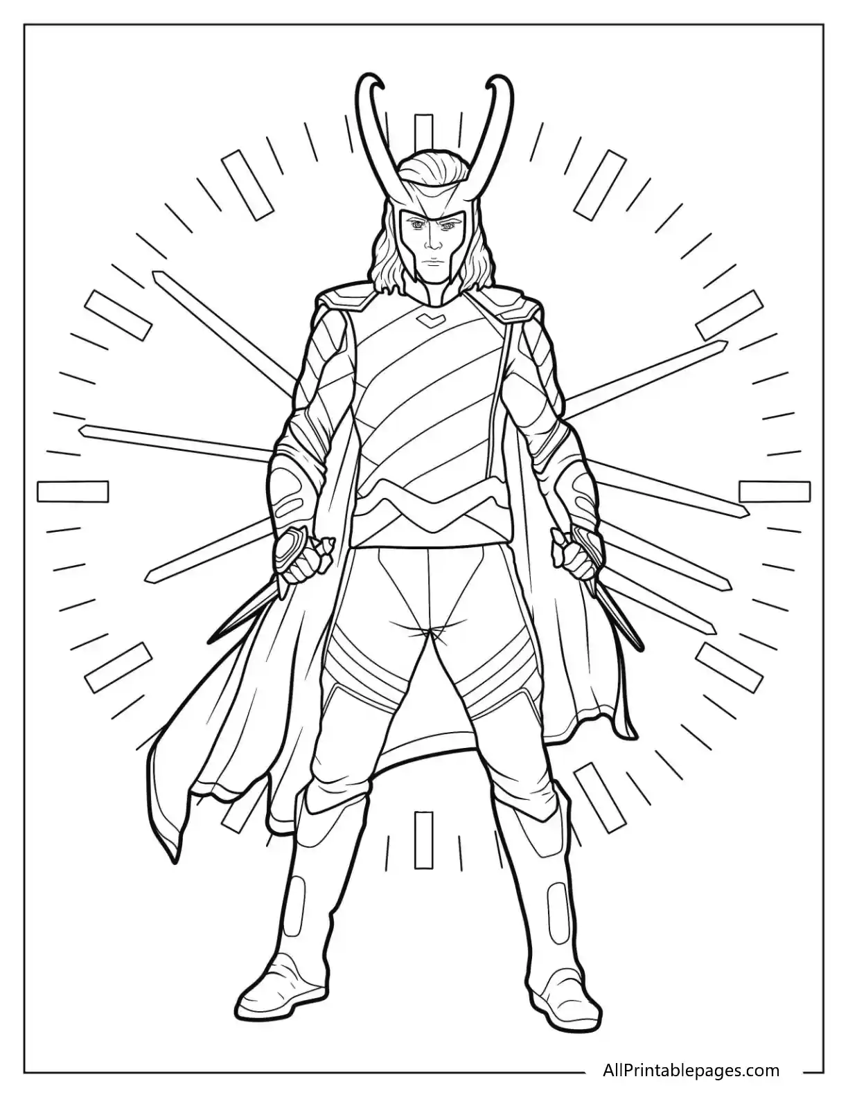 Thor Coloring Pages 11 loki coloring page