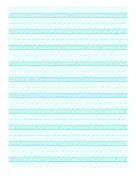 printable calligraphic practice paper