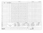 Scoring Sheets 52 printable softball scoresheet