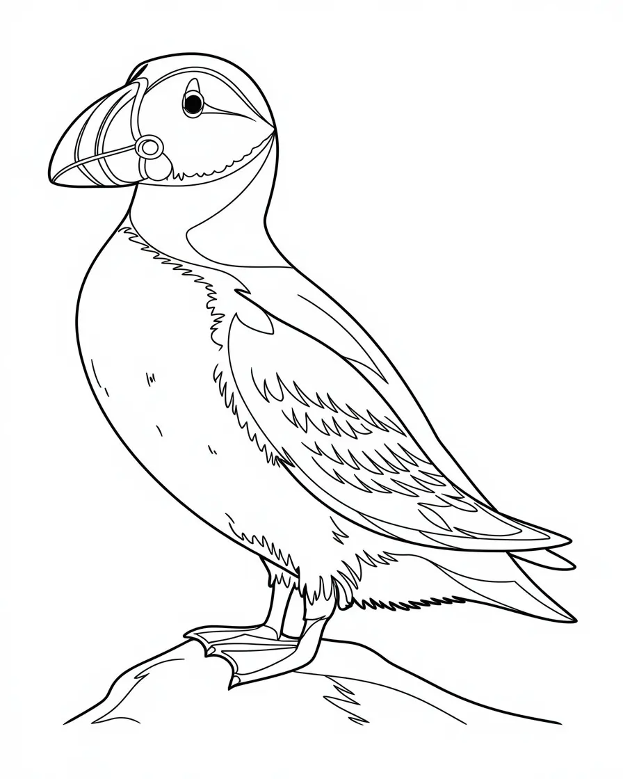 philippine eagle coloring page