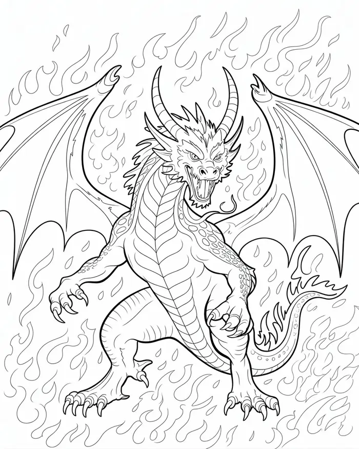spyro the dragon coloring page 1