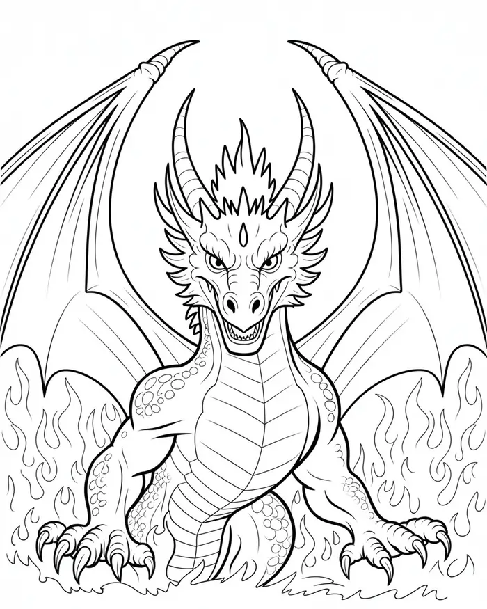 spyro the dragon coloring page