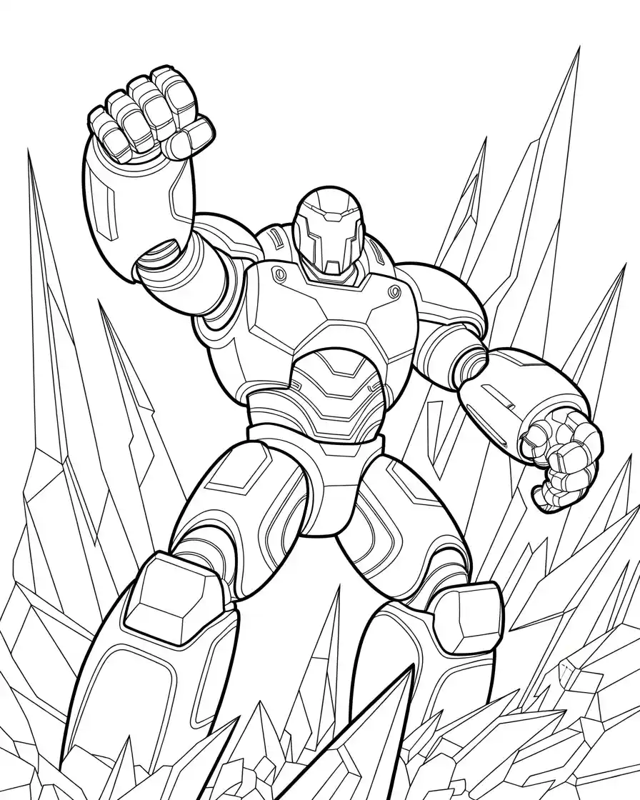 Hulk Coloring Pages 3 the hulkbuster suit coloring page