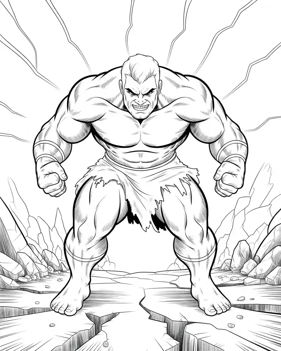 Hulk Coloring Pages 31 the incredible hulk ready for battle