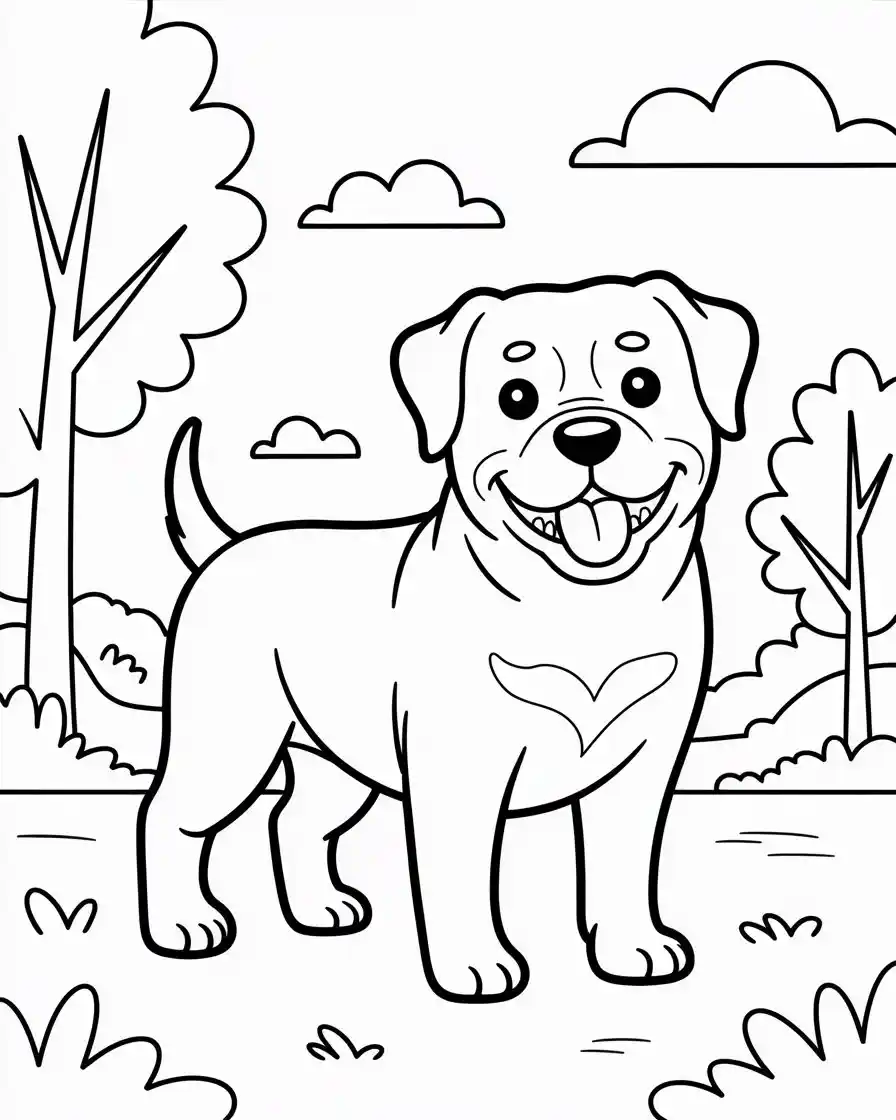 Dog Coloring Pages 31 dalmatian puppy resting on dog bed