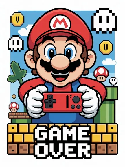 Printable Coloring Pages 145 video games coloring page icon