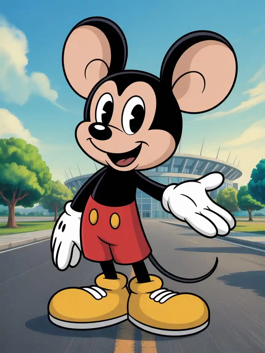 Printable Coloring Pages 137 mickey mouse coloing page icon