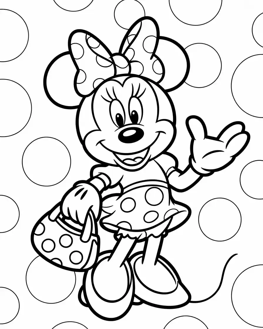 Mickey Mouse Coloring Pages 31 minnie mouse coloring sheet