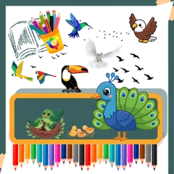 Printable Coloring Pages 12 bird coloring pages