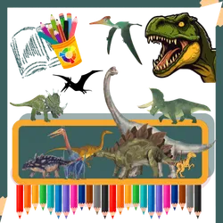 Printable Coloring Pages 24 dinasaur coloring pages