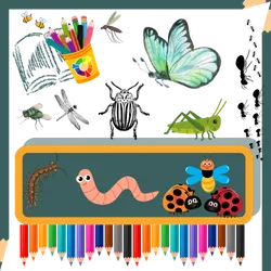 Printable Coloring Pages 22 insects coloring pages