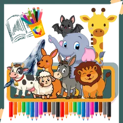 Printable Coloring Pages 16 mammal coloring pages