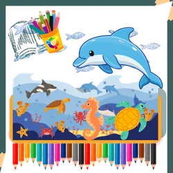 Printable Coloring Pages 18 ocean animals coloring pages