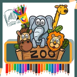 Printable Coloring Pages 14 zoo animals coloring pages