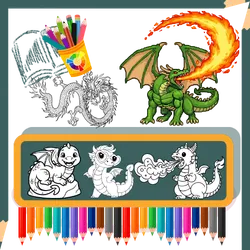 Printable Coloring Pages 31 dragon coloring pages