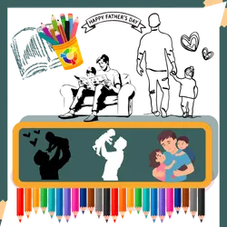 Printable Coloring Pages 42 fathers day coloring pages