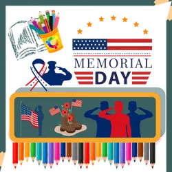 Printable Coloring Pages 50 memorial day coloring pages