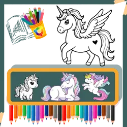 Printable Coloring Pages 29 unicorn coloring pages